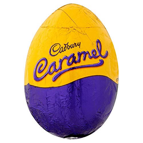 Cadbury Caramel Eggs 24-Pack - Delicious Milk Chocolate Easter Candy with Gooey Caramel Center - Perfect for Easter Baskets, Party Favors & Holiday Gifts