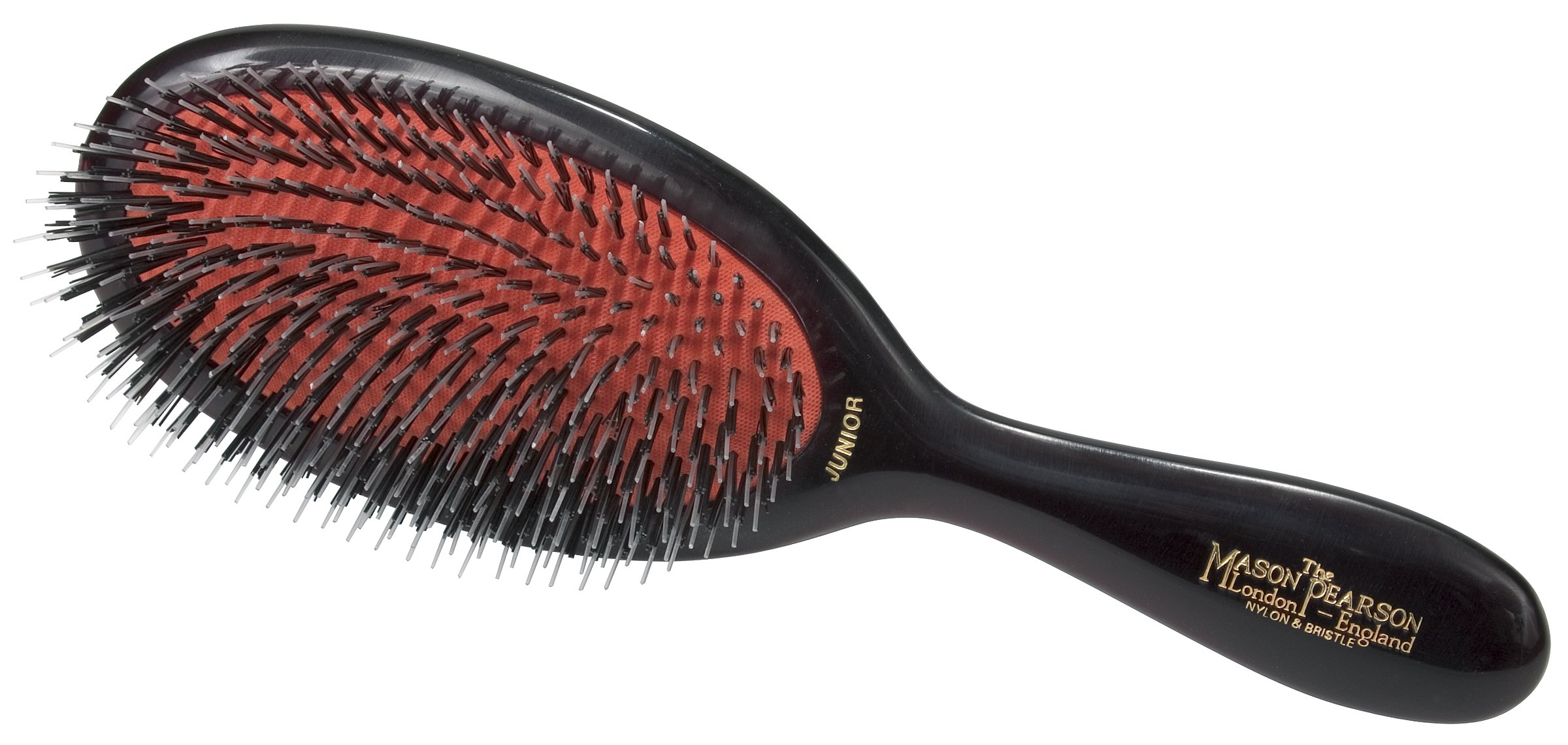 Mason Pearson Hair Brush - Premium Boar & Nylon Bristles for Shine & Volume - Perfect for Styling, Detangling & Smoothing Hair at Home or Salon