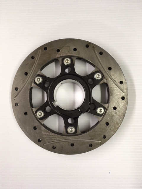 High-Performance 50mm 6-Point Rotor Assembly (195x16mm) - Direct Replacement for ITL198 50A LGNR - Perfect for Heavy-Duty Braking Systems in Trucks & SUVs