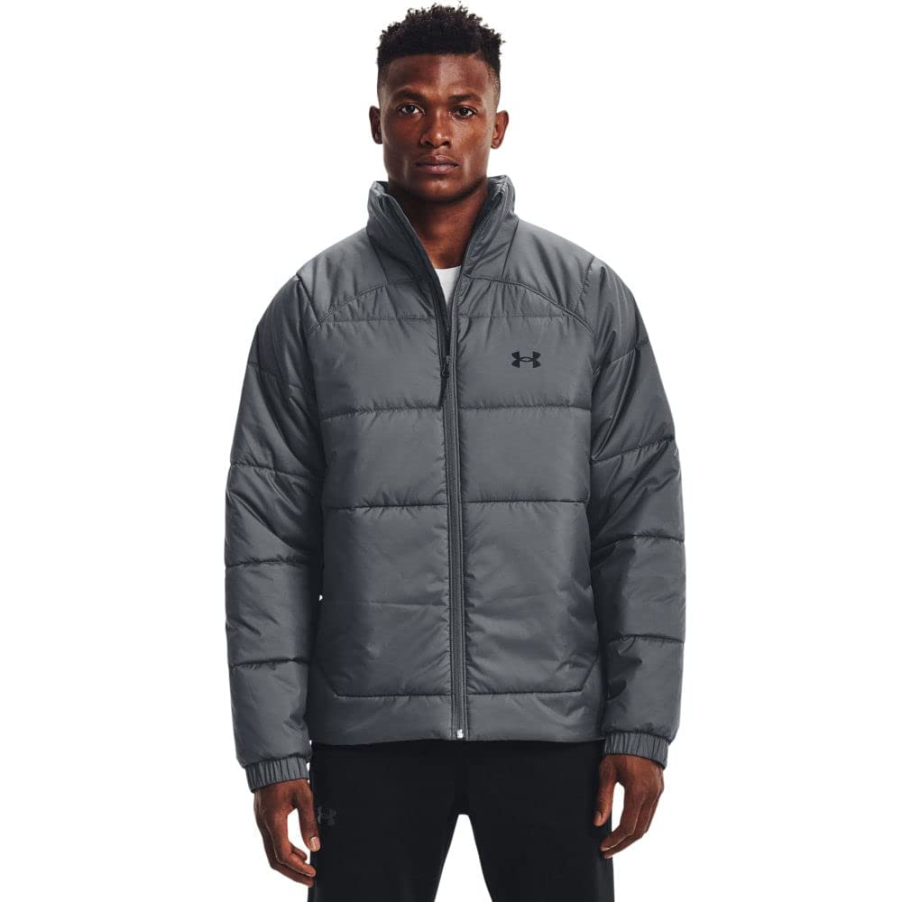 Under Armour Men's Insulated Jacket - Lightweight Waterproof Winter Coat for Hiking, Running & Outdoor Activities