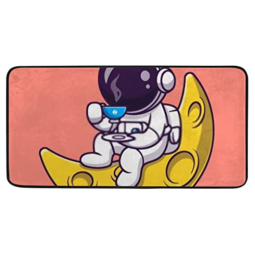 Cute Astronaut Cartoon Style