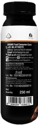 Epigamia Turbo 25g High Protein Chocolate Milkshake - 250ml (Pack of 2) | Delicious Post-Workout Recovery Drink & Healthy Snack for Gym, Office & On-The-Go Nutrition