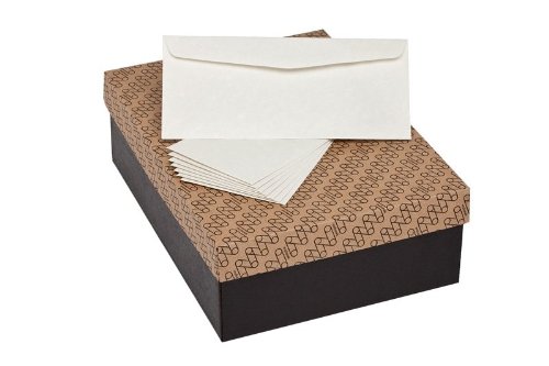Premium Mohawk Skytone Vellum Parchment Envelopes - Pewter Shade #10 (4-1/8