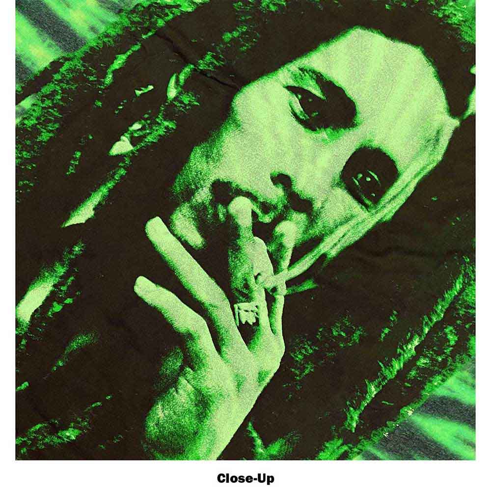 Bob Marley Unisex T-Shirt: Smoke Wash Collection | Reggae Music & 420 Lifestyle Apparel for Men & Women | Perfect for Concerts, Festivals & Casual Wear