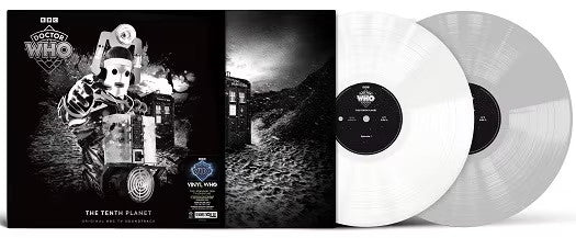 Doctor Who: The Tenth Planet RSD Limited Edition White & Silver Vinyl LP - Perfect for Sci-Fi Collectors & Record Store Day Enthusiasts