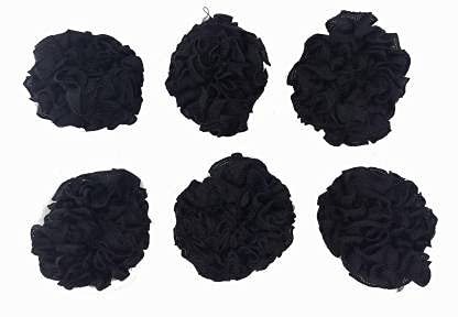 Stylish Black Headbands for Women & Girls - 12 Pack Hair Accessories for Workouts, Yoga, and Everyday Use