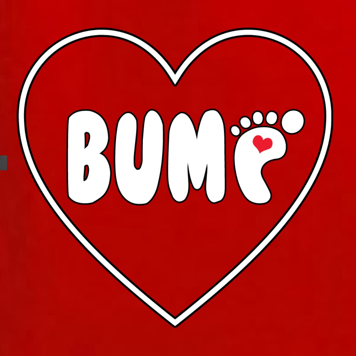 Funny Matching Couples Pregnancy Shirts - 'The Man Behind The Bump' Maternity T-Shirt Set for Him & Her | Perfect for Gender Reveal, Baby Shower & Pregnancy Announcement Photos