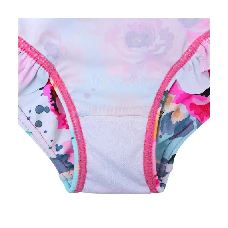 Girls Toddler Swimwear with Sea Animal Print - Sizes 0-6 Years | Perfect for Pool, Beach & Summer Water Play