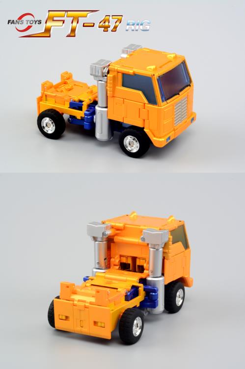 Fans Toys FT-47 Rig Collectible Action Figure - Highly Articulated Robot Toy for Display & Play | Perfect for Collectors & Fans of Transformers-Inspired Figures