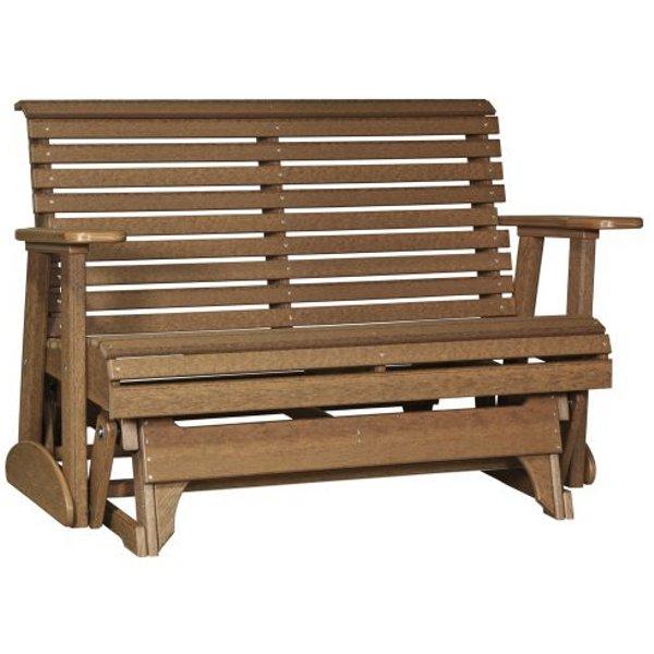 Comfortable Plain Poly Glider Chair - 2ft & 4ft Sizes for Patio, Nursery, or Relaxation