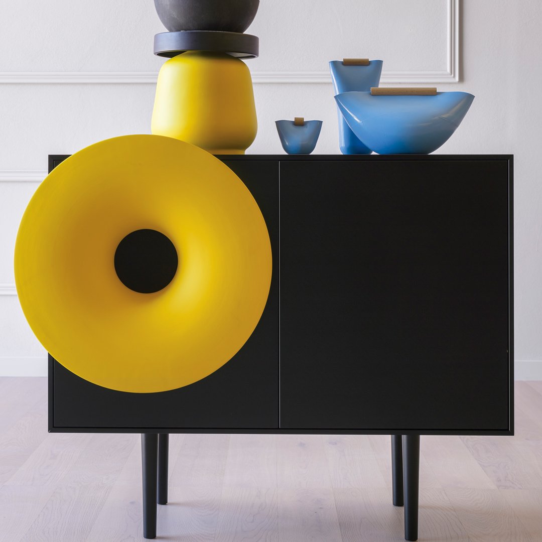 Paolo Cappello Caruso Cabinet by Miniforms - Modern Italian Design Sideboard for Living Room, Dining Room & Office Storage