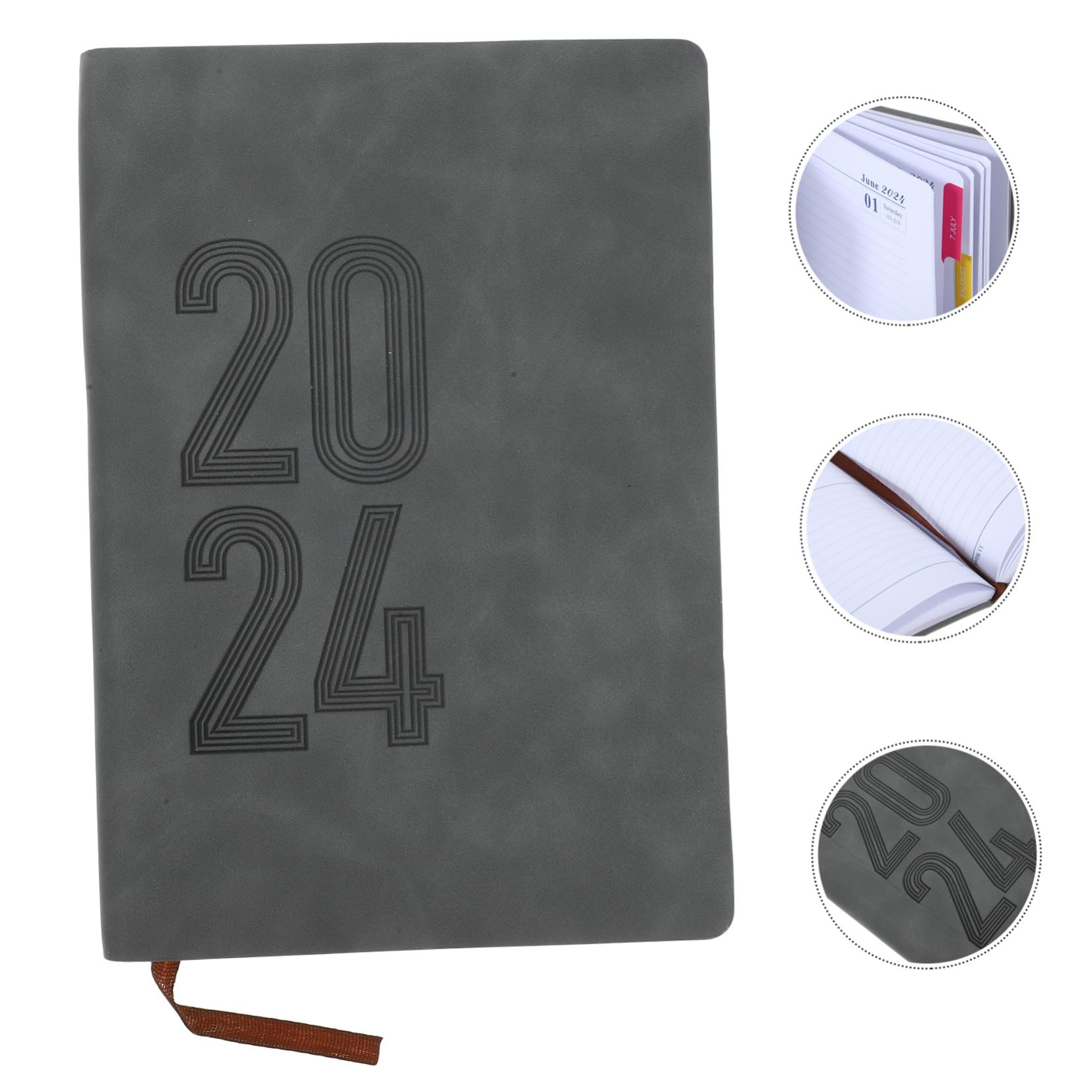 Jojofuny 2023-2025 Spiral Bound Planner - 12 Month Calendar, Weekly Agenda Notebook with Focus Notes for Students & Professionals | Perfect for School, Office, Business Planning & Daily Organization