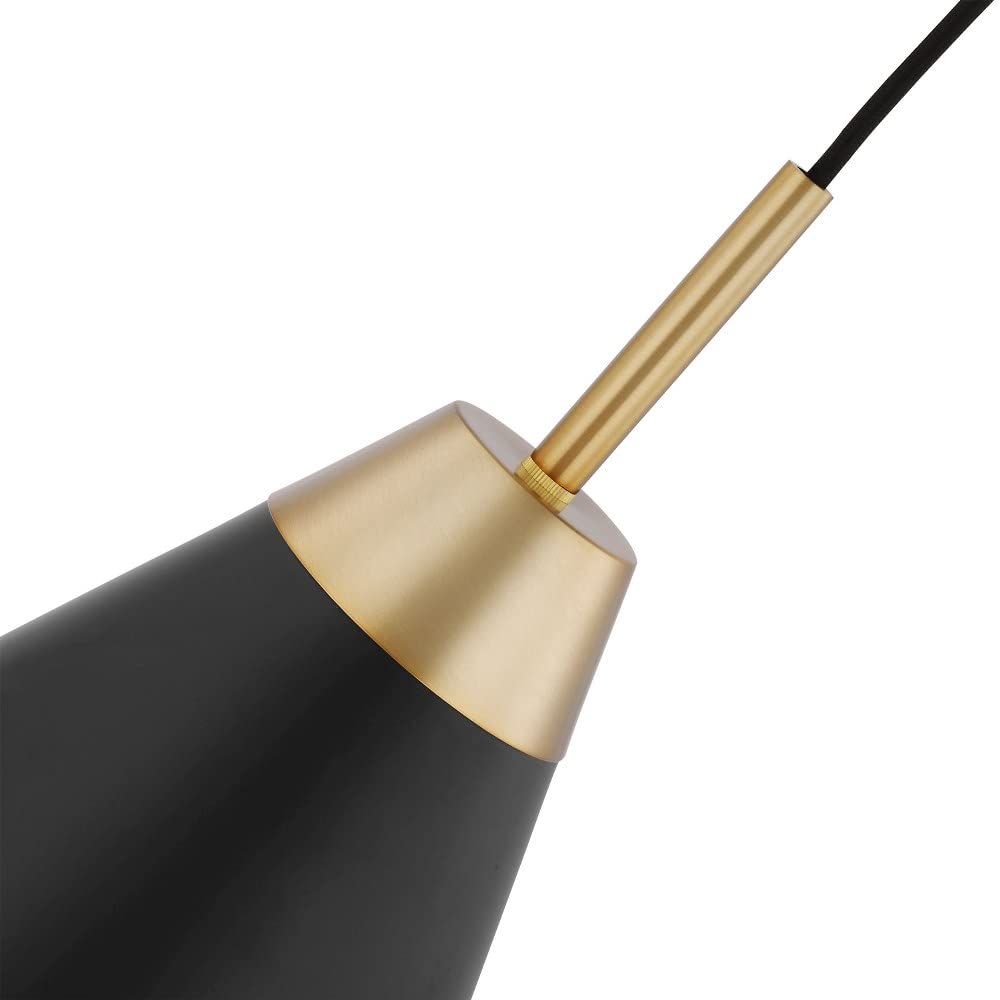 Nuvo Tango Mid-Century Modern 1-Light Small Pendant Light Fixture - 16
