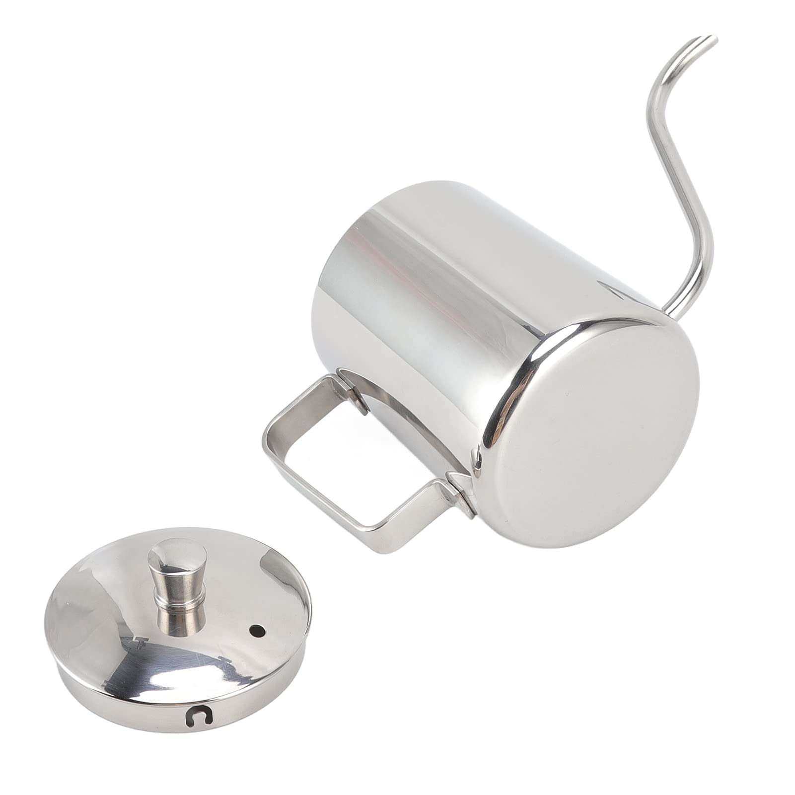 Premium Stainless Steel Pour Over Coffee Kettle - 350ml Mini Gooseneck Kettle with Long Narrow Spout for Precise Drip Coffee Brewing | Perfect for Home Baristas, Coffee Enthusiasts & Specialty Coffee Shops