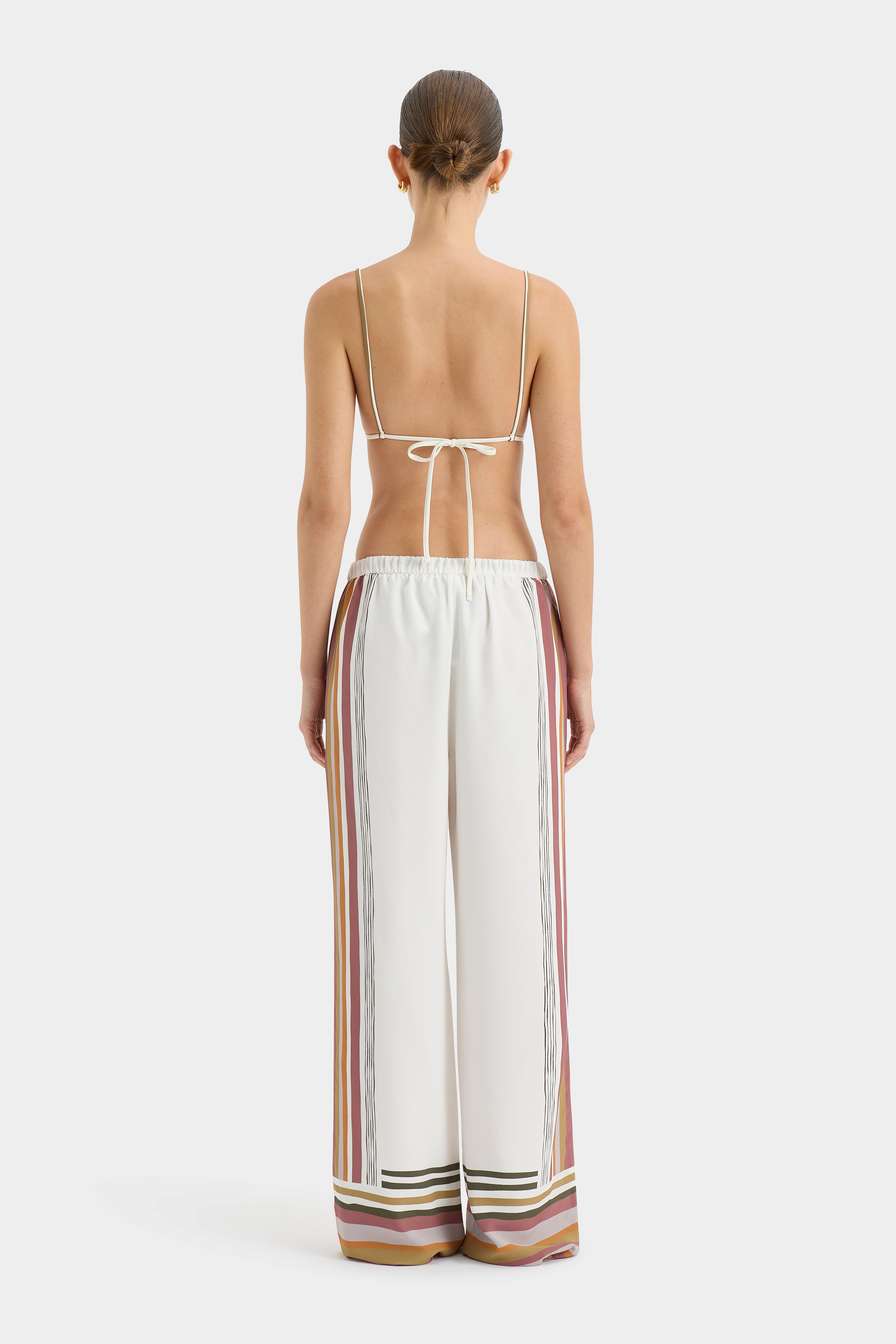 Caprera Pant Milazzo Stripe - Women's Casual Striped Pants for Work, Travel & Everyday Wear | Comfortable & Stylish Trousers