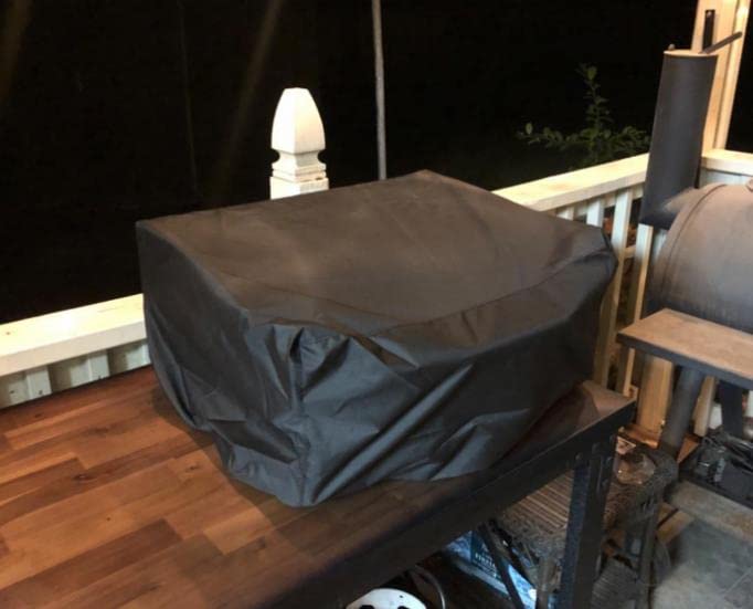 Heavy Duty 24 Inch Waterproof Grill Cover - Fits Cuisinart CGG-306, Royal Gourmet PD1301R/PD1301S, Ninja OG751, Pit Boss 75275 & PB336GS - Outdoor BBQ Protection for Tabletop Griddles & Gas Grills