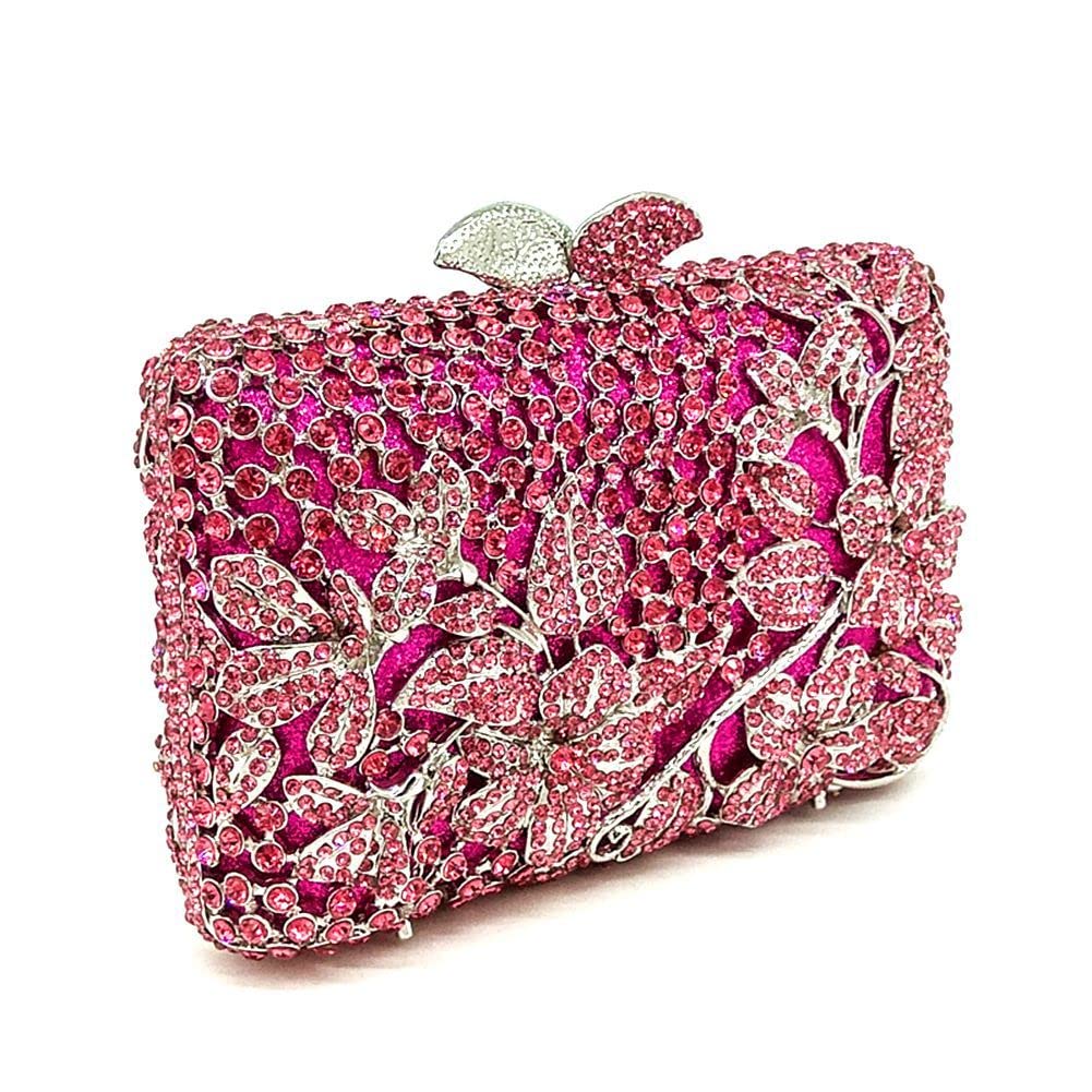 Sparkling Rhinestone Evening Clutch Bag for Women - Elegant Crystal Wedding, Cocktail Party, Prom & Formal Events Handbag - Perfect for Brides, Bridesmaids & Special Occasions