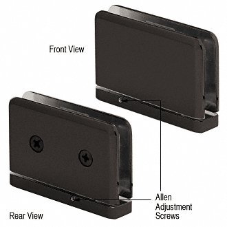 CRL PPH3010RB Oil Rubbed Bronze Adjustable Prima Series Hinge - Heavy Duty Cabinet Door Hinge for Kitchen, Bathroom & Furniture Installation