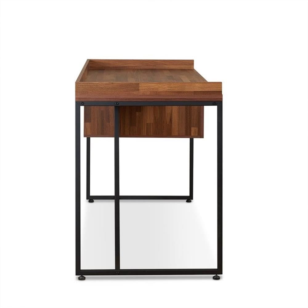 Acme Furniture 92445 Shea Desk - Modern Home Office Desk with Storage Drawer, Study Writing Table for Small Spaces - Perfect for Remote Work, Online Learning & Home Office Setup