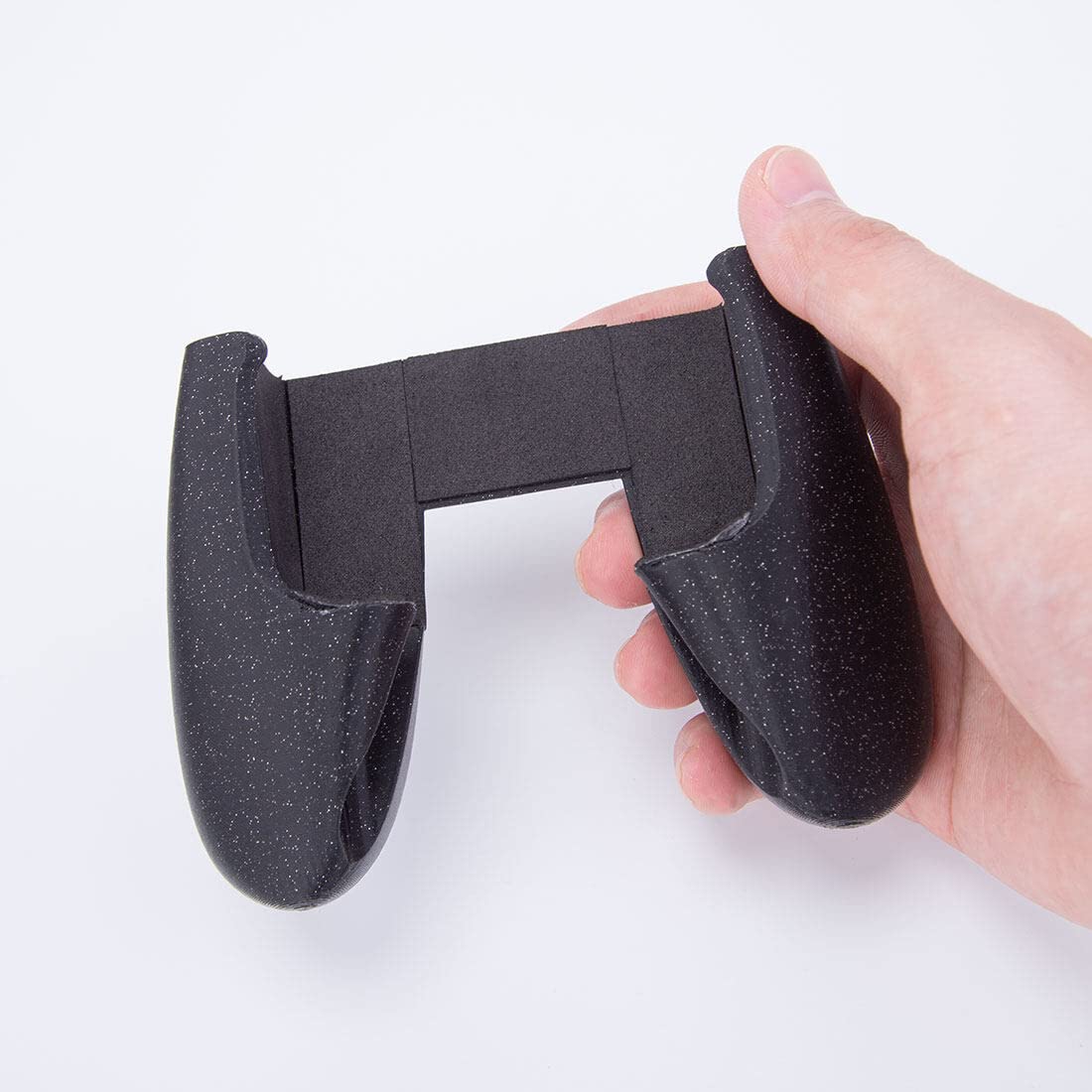 BLOKZ DIY Game Controller Handle for Miyoo Mini Plus - Ergonomic Grip for Retro Gaming (Starry Black) | Perfect for Travel & Home Entertainment