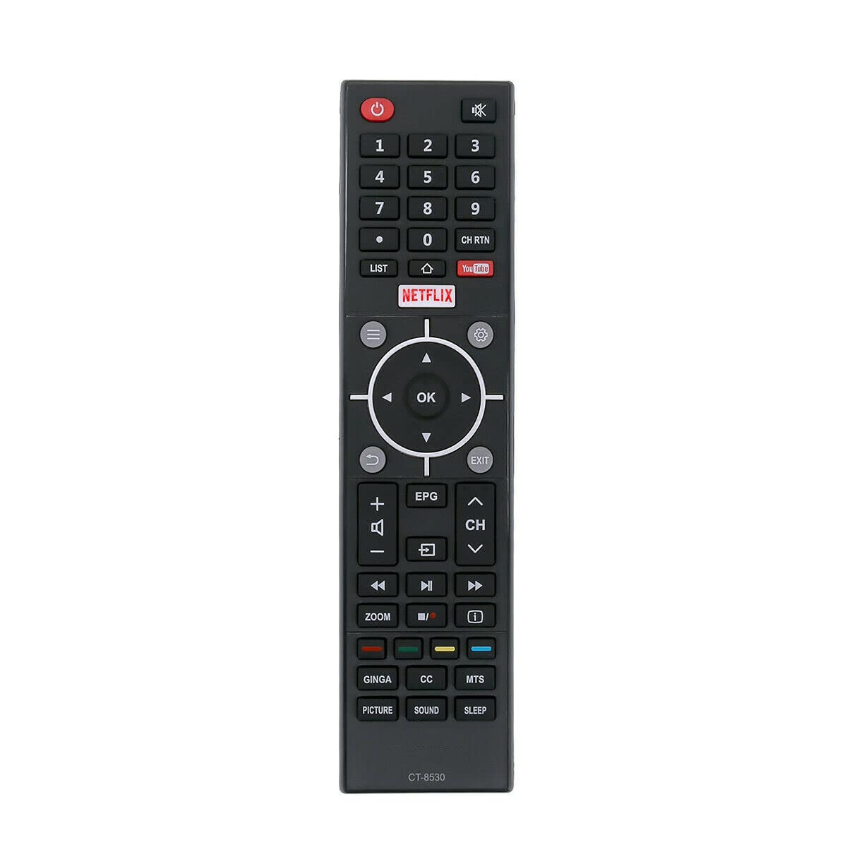 Universal Replacement Remote Control CT-8530 for AC, TV & Audio Devices - Compatible with Multiple Brands | Perfect for Living Room, Bedroom & Home Theater Use