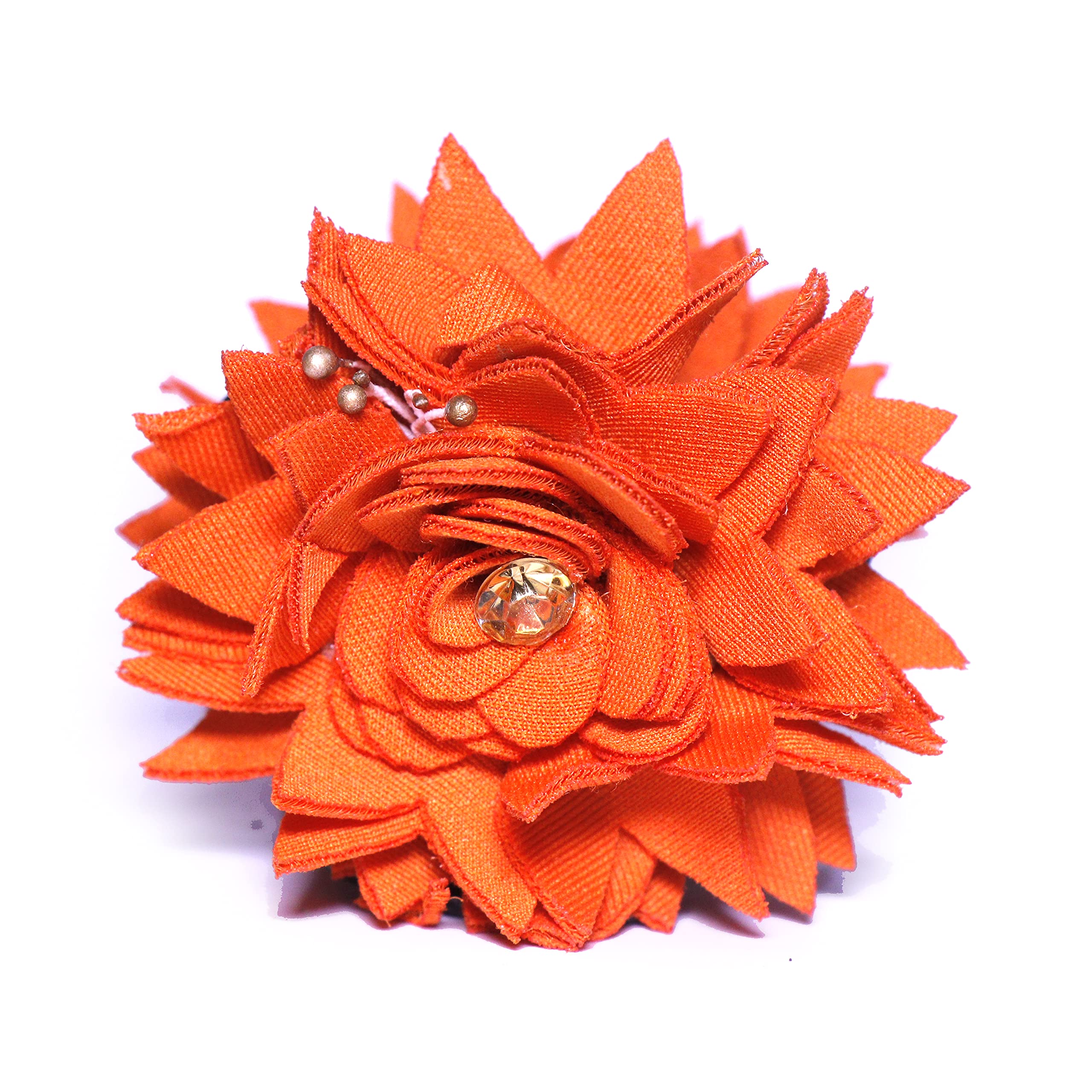 Honbon Hair Claw Clips - Women's Floral Beaded Hair Clips for Styling (Pack of 1) | Perfect for Updos, Ponytails & Everyday Hair Accessories