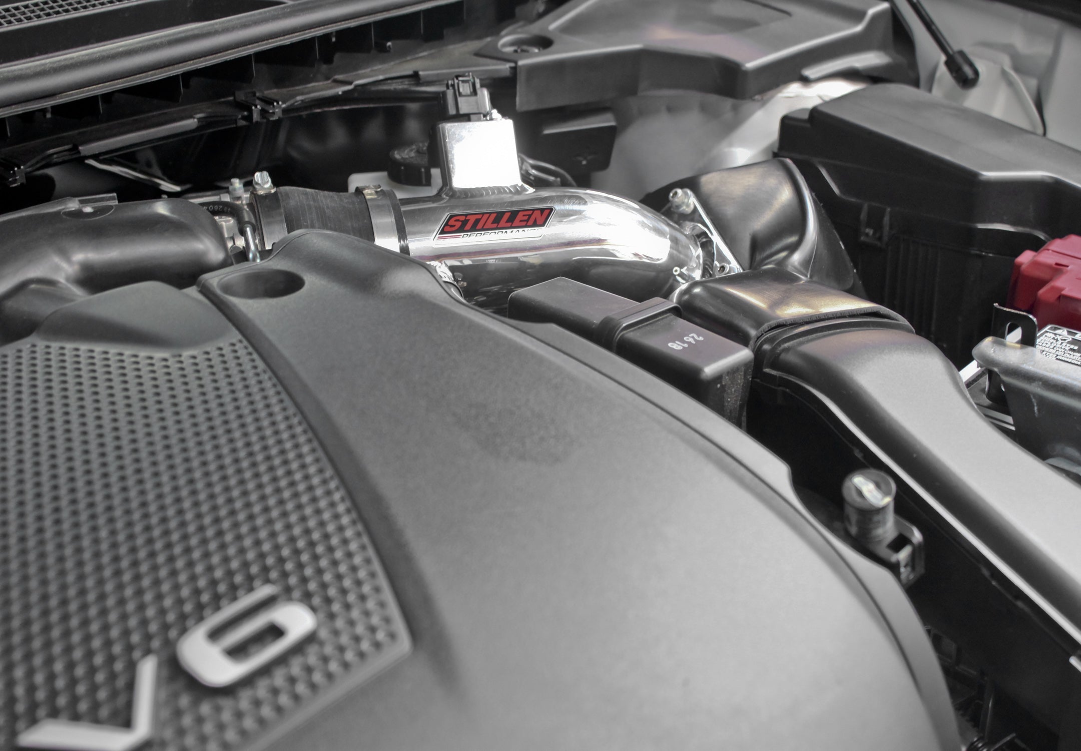 High Performance 2009-2015 Nissan Maxima Hi-Flow Air Intake System with Polyurethane Air Duct & Oil Filter (Part# A35 402962) - Improve Engine Power & Fuel Efficiency for Daily Driving & Racing