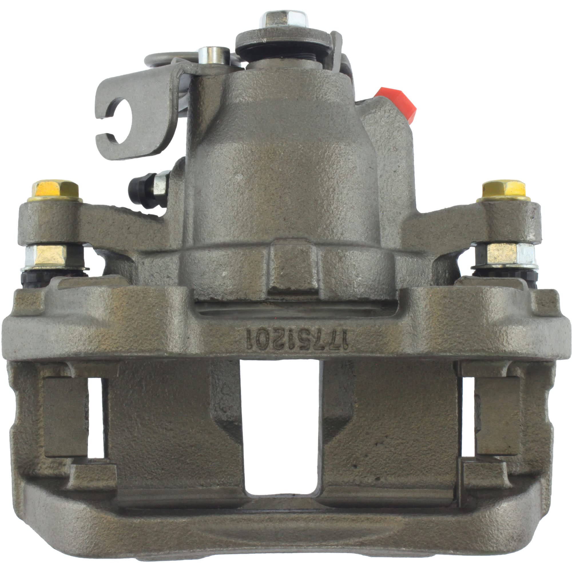 Centric 141.61563 Semi-Loaded Brake Caliper Assembly - Includes Housing, Bracket, Cable Guide, Lever & Spring | Perfect for Car Brake System Repair & Maintenance