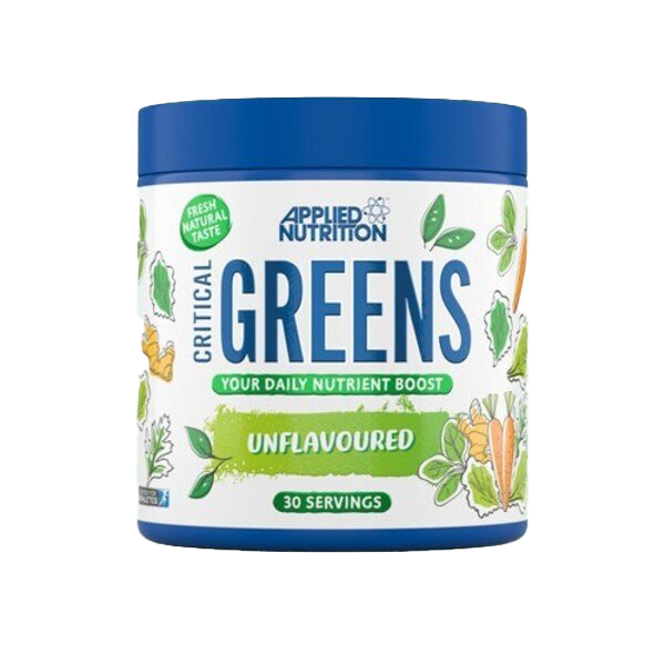 Critical Greens Unflavored Superfood Powder 150g - Organic Greens Supplement for Detox, Energy & Immunity Boost - Perfect for Smoothies, Juices & Healthy Lifestyle