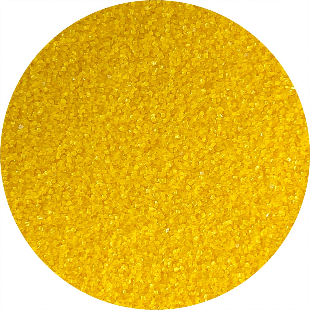 DecoPac Lemon Flavor Sanding Sugar - 33oz Tub for Baking, Cake Decorating & Dessert Toppings | Perfect for Cookies, Cupcakes & Pastries