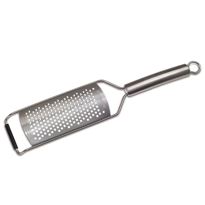 Premium Microplane Grater - Ultra Sharp Stainless Steel Zester for Cheese, Chocolate, Citrus & More - Perfect for Baking, Cooking & Garnishing Dishes