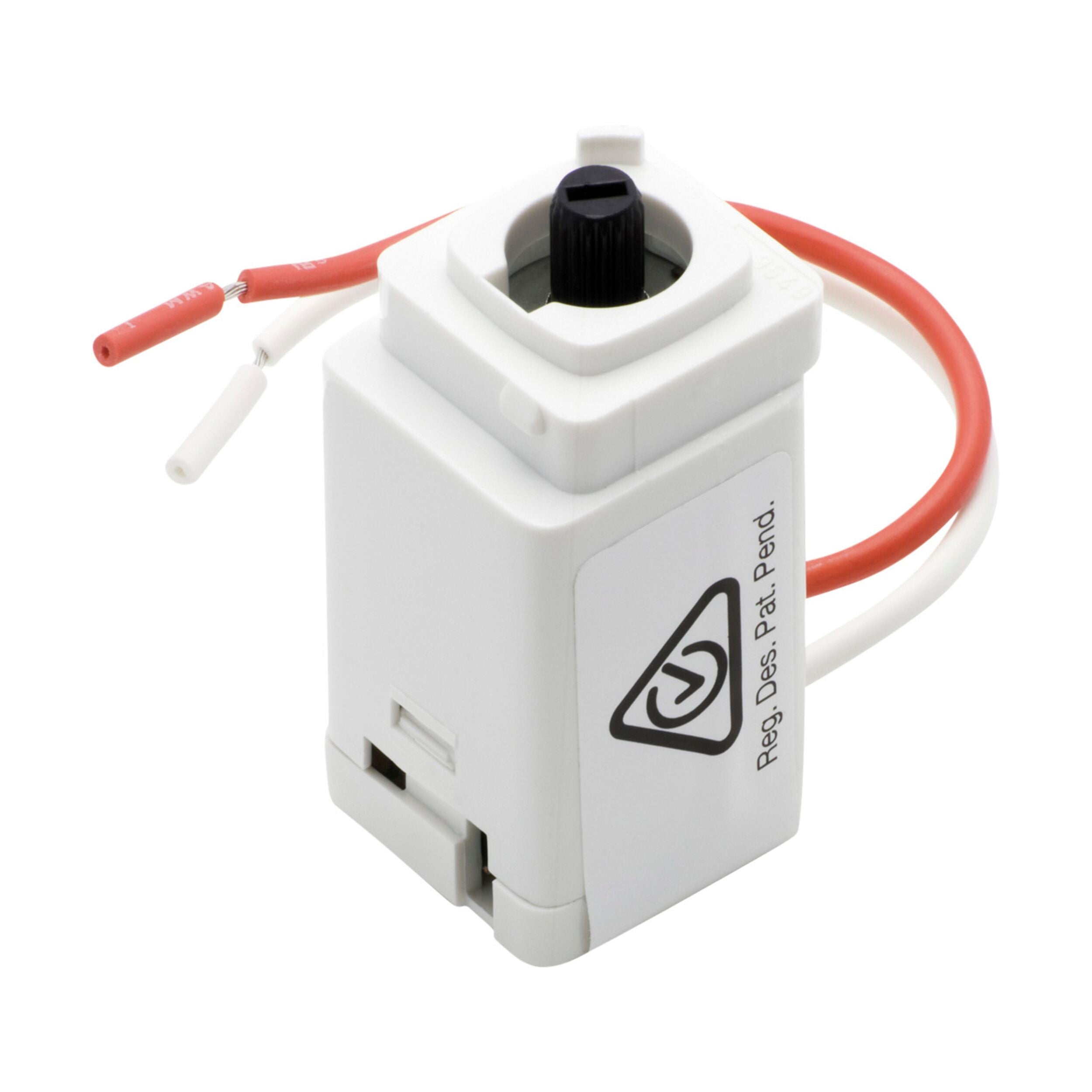 5457 Component Fan Controller Mechanism - No Knob, White - Perfect for PC Cooling & DIY Electronics Projects