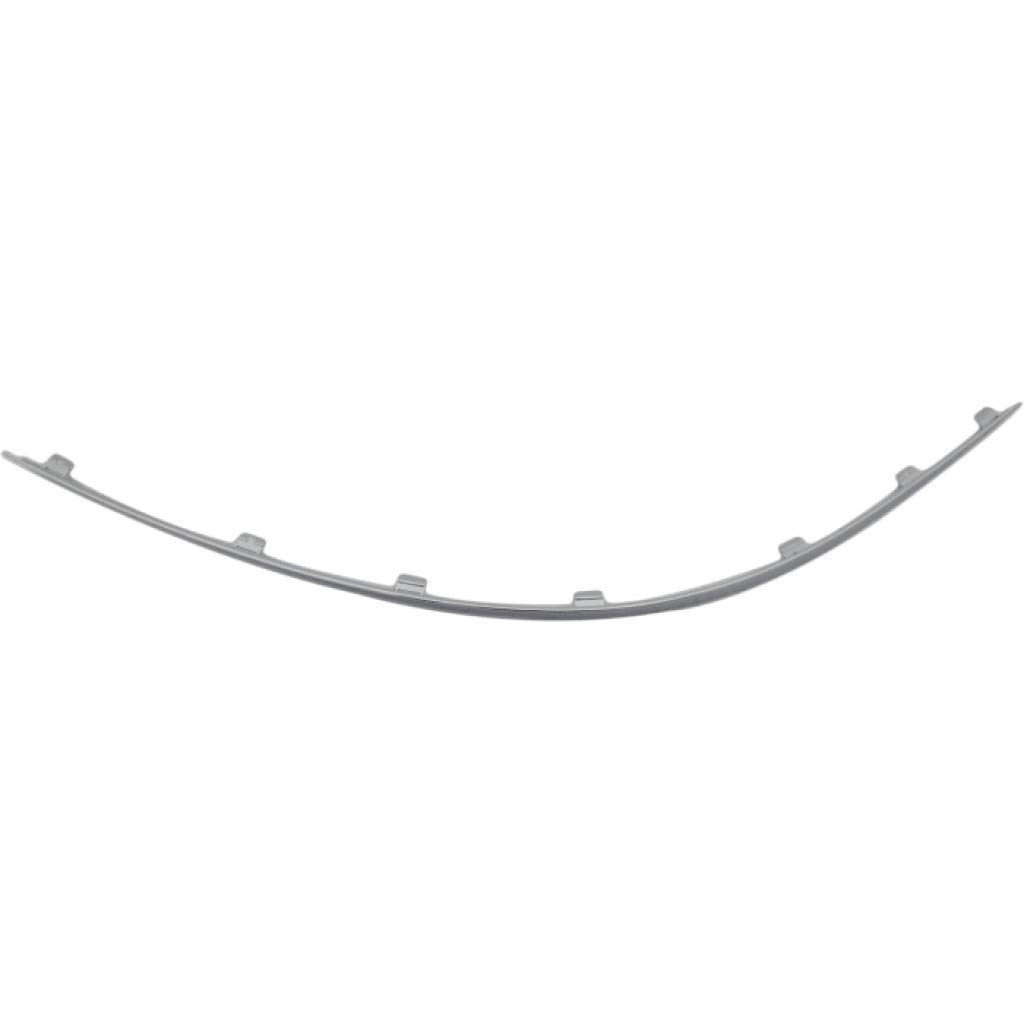 Mercedes-Benz E63 AMG Front Bumper Trim Chrome Molding Impact Strip 2007-2009 Passenger Side | Sedan & Wagon Replacement Part MB1059115 2118852421 | Perfect for Car Restoration & Custom Upgrades