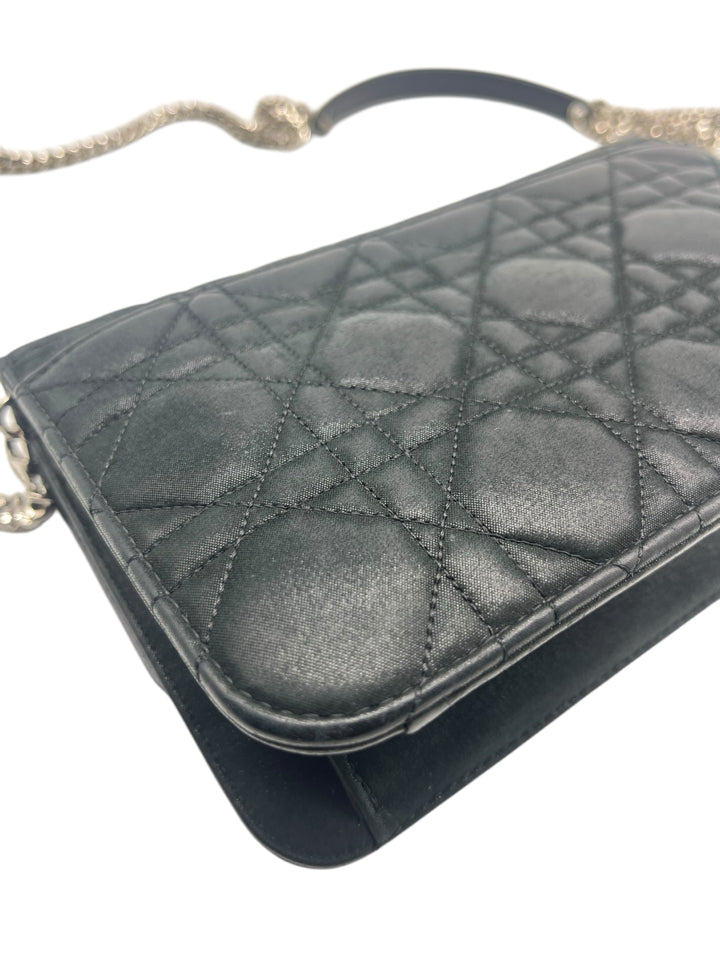 Dior Cannage Miss Dior Crossbody Bag - Genuine Leather Designer Handbag for Women, Fashionable Shoulder Purse for Date Night & Evening Events