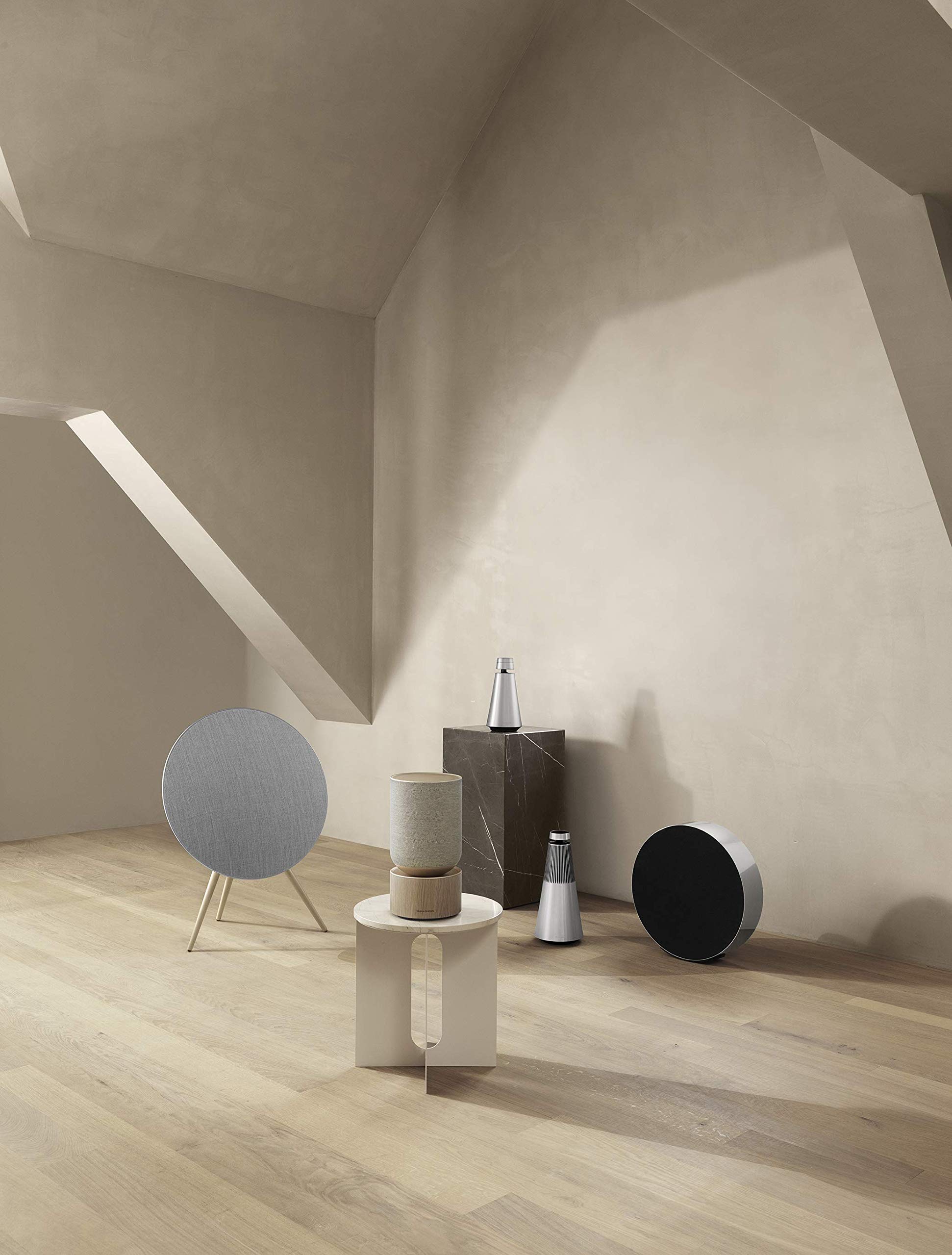 Bang & Olufsen Beosound Balance Wireless Multiroom Speaker - Premium Natural Oak Wood Design for Home Audio | Perfect for Living Room, Bedroom & Office Entertainment