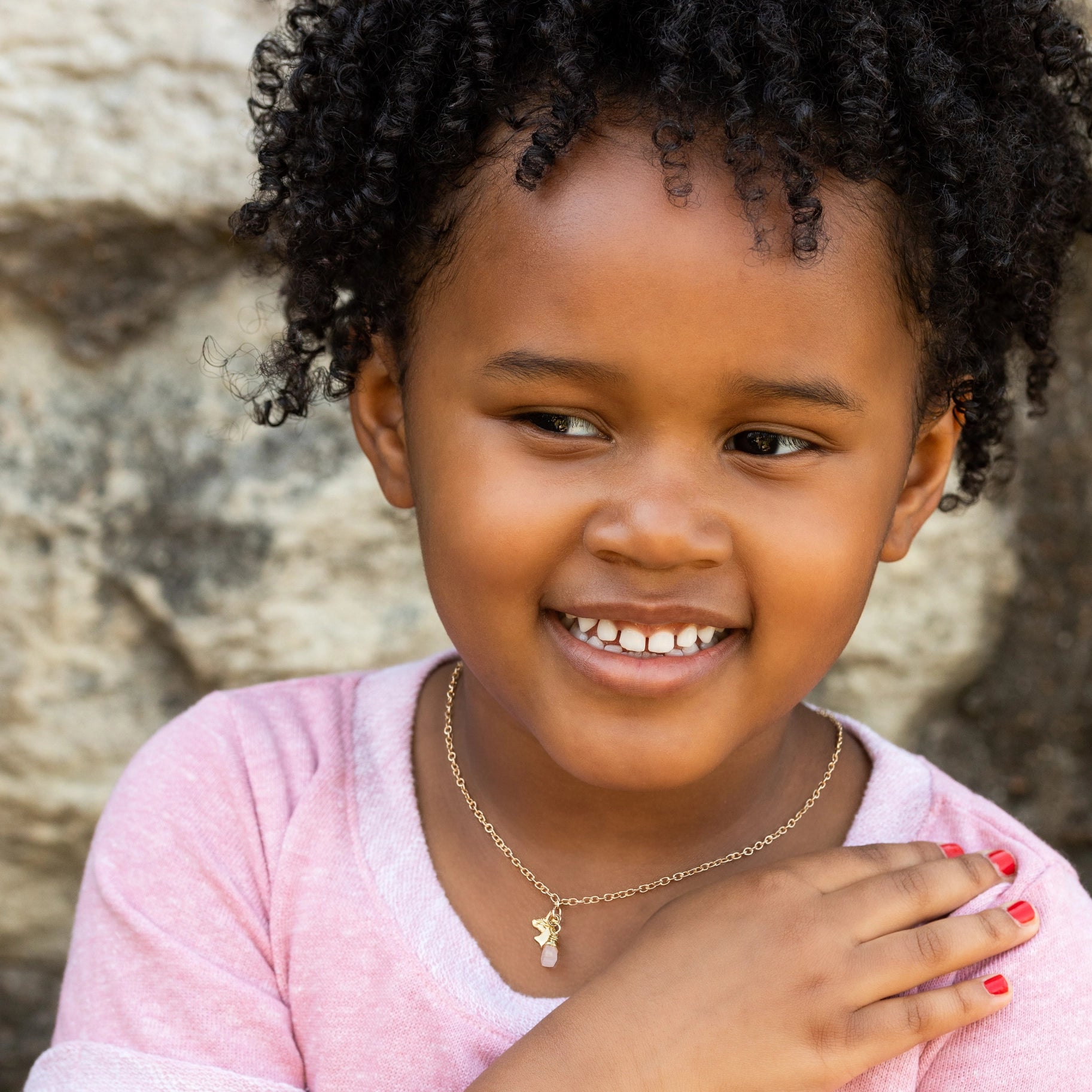Shooting Star Kids Necklace - Dainty Gold or Silver Pendant for Girls & Boys | Perfect Birthday Gift, Christmas Present & Everyday Wear for Children