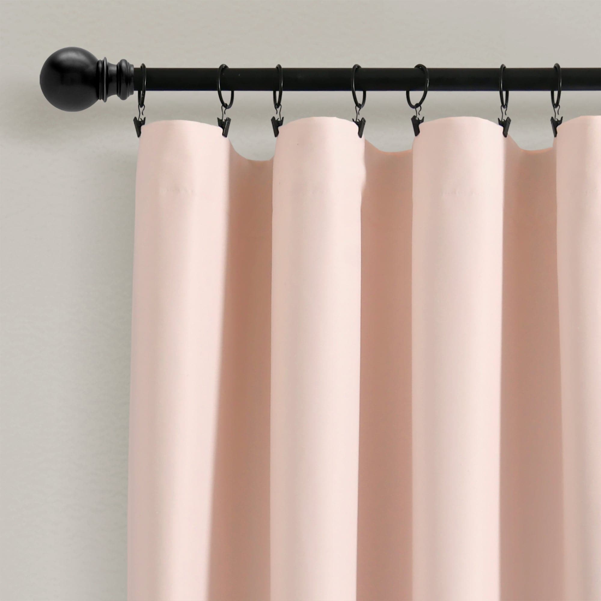 Allison Ruffle 100% Blackout Window Curtain Panel - Thermal Insulated Room Darkening Drapes for Bedroom, Living Room & Nursery - Noise Reducing & Energy Efficient Home Decor