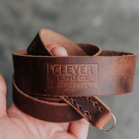 Clever Supply Genuine Leather Camera Strap - 40