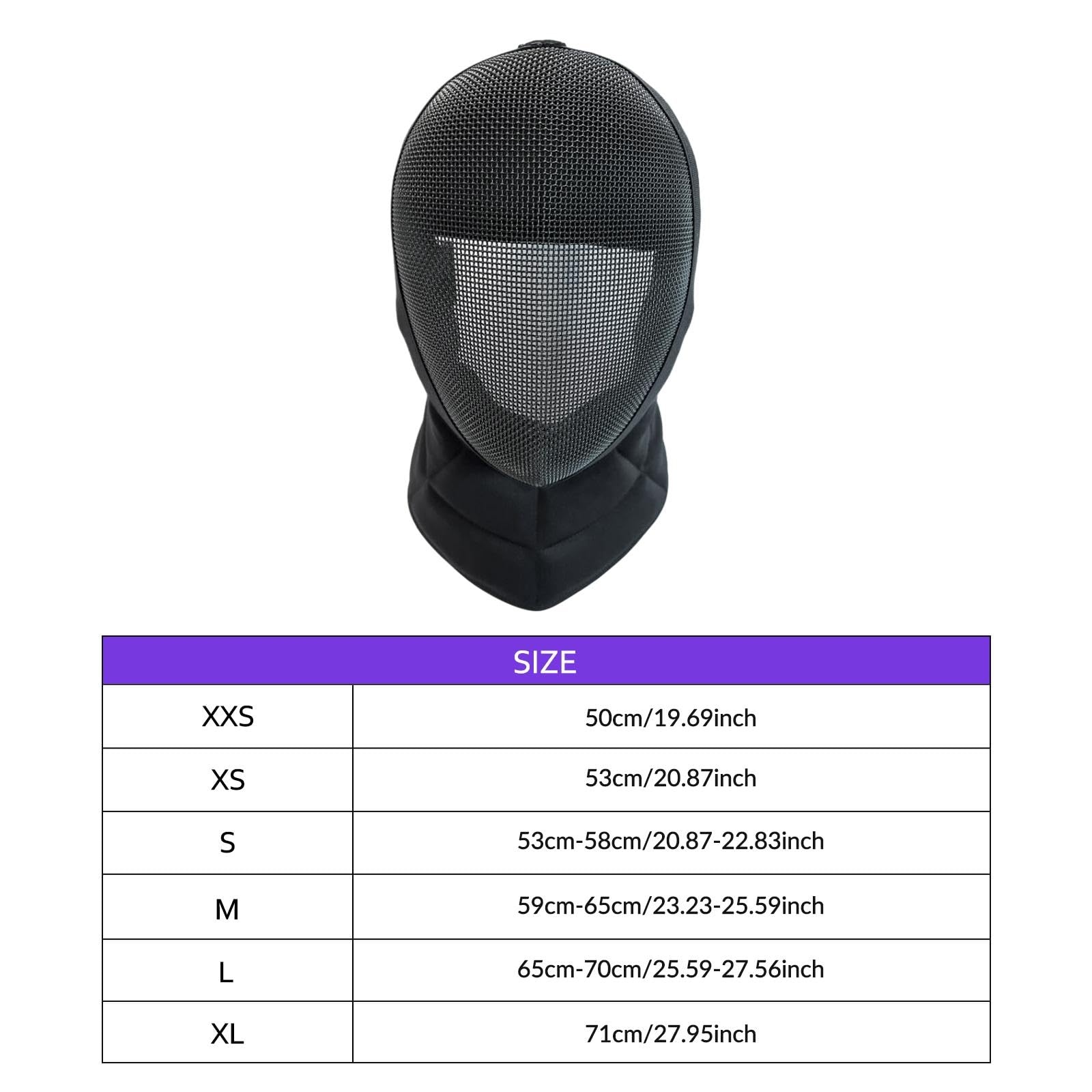 Breathable Fencing Mask - Lightweight Face Protection for Kendo, Sports & Training | Durable Fencing Helmet for Coaches & Athletes | Perfect for Sparring, Practice & Competition