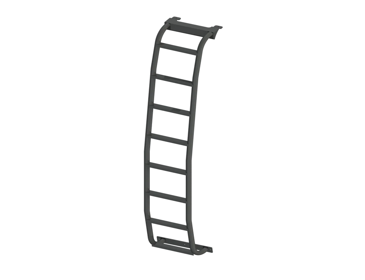 ROAMBUILT Straight Side Ladder for 2007-2022 Mercedes Sprinter Van - Heavy Duty Aluminum Roof Access Ladder for Cargo Vans, RVs & Campers - Perfect for Outdoor Adventures & Work Utility