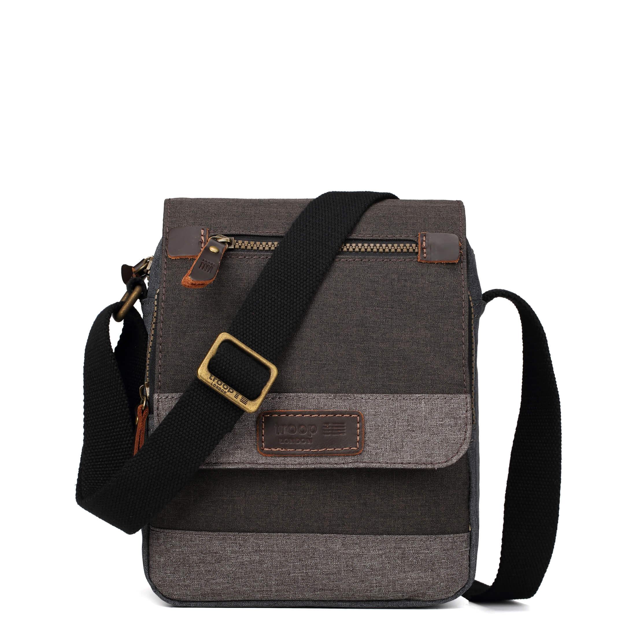 TRP0388 Troop London Urban Crossbody Bag for Men & Women - Stylish & Durable Crossbody Messenger Bag for Travel, Work & Daily Use