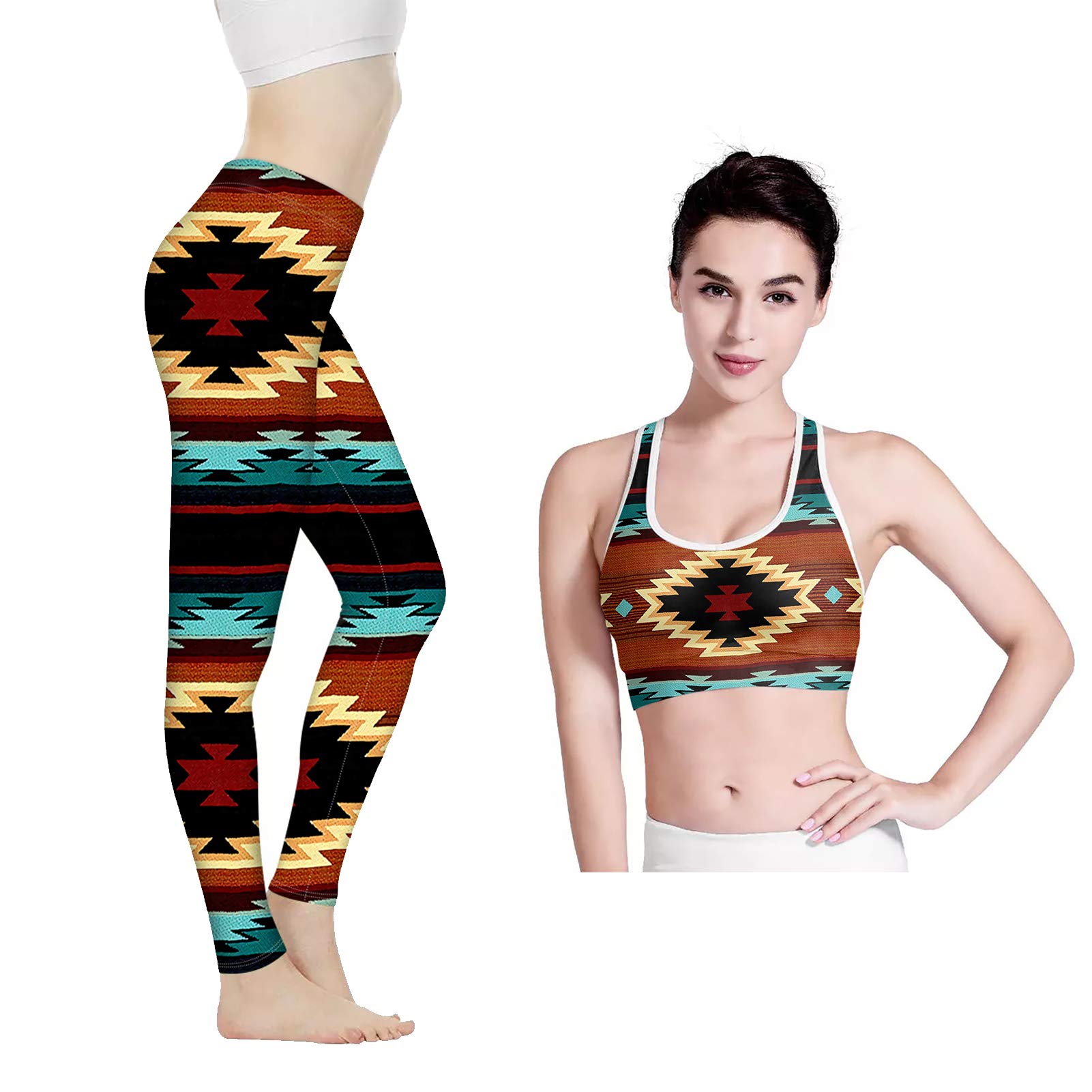 SEANATIVE High Waist Yoga Pants for Women - Super Stretch Workout Running Leggings with Tummy Control | Perfect for Yoga, Gym, Running & Everyday Wear