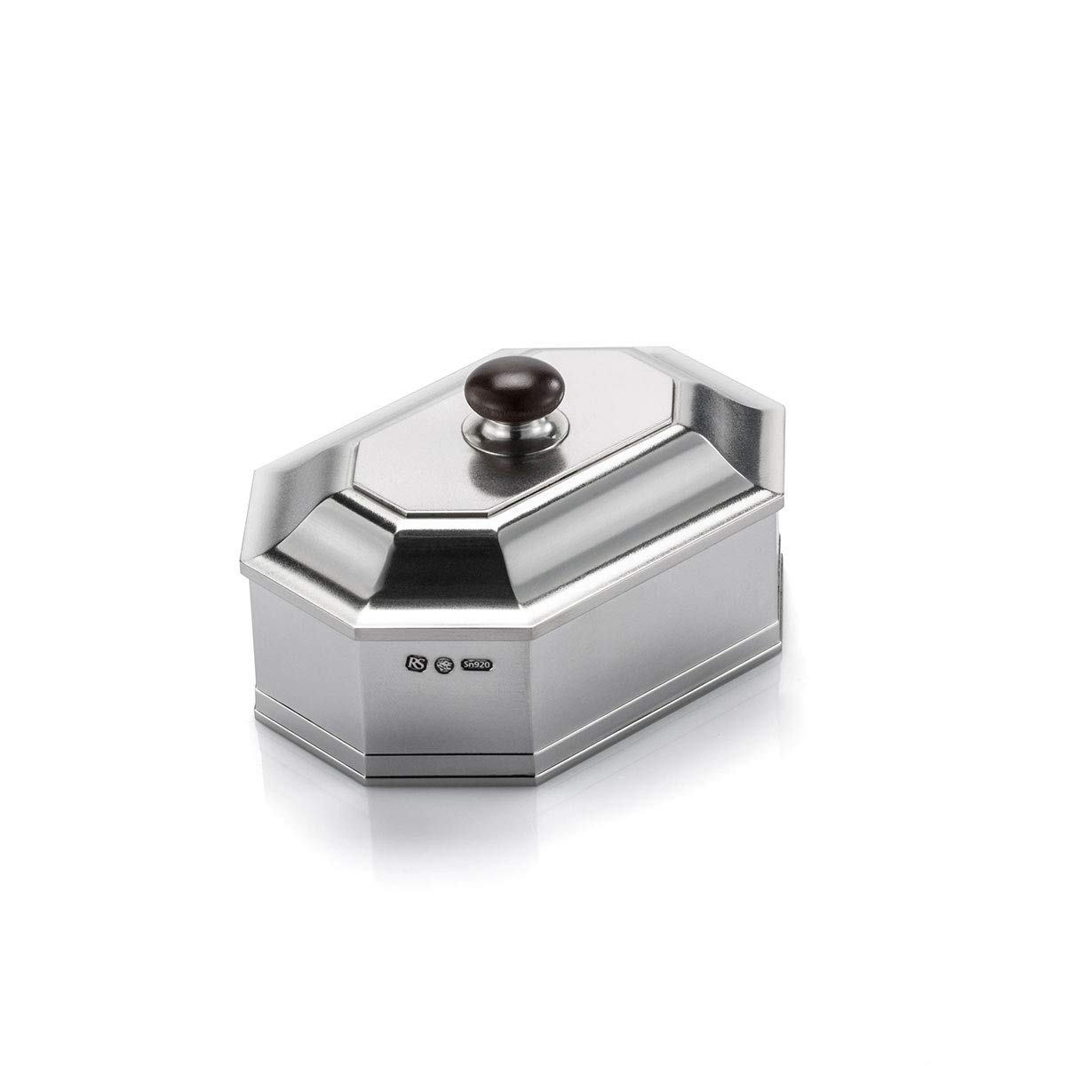 Royal Selangor Handcrafted Pewter Jefferson Container - Elegant Liberty Collection Gift for Home Decor & Office Accessories
