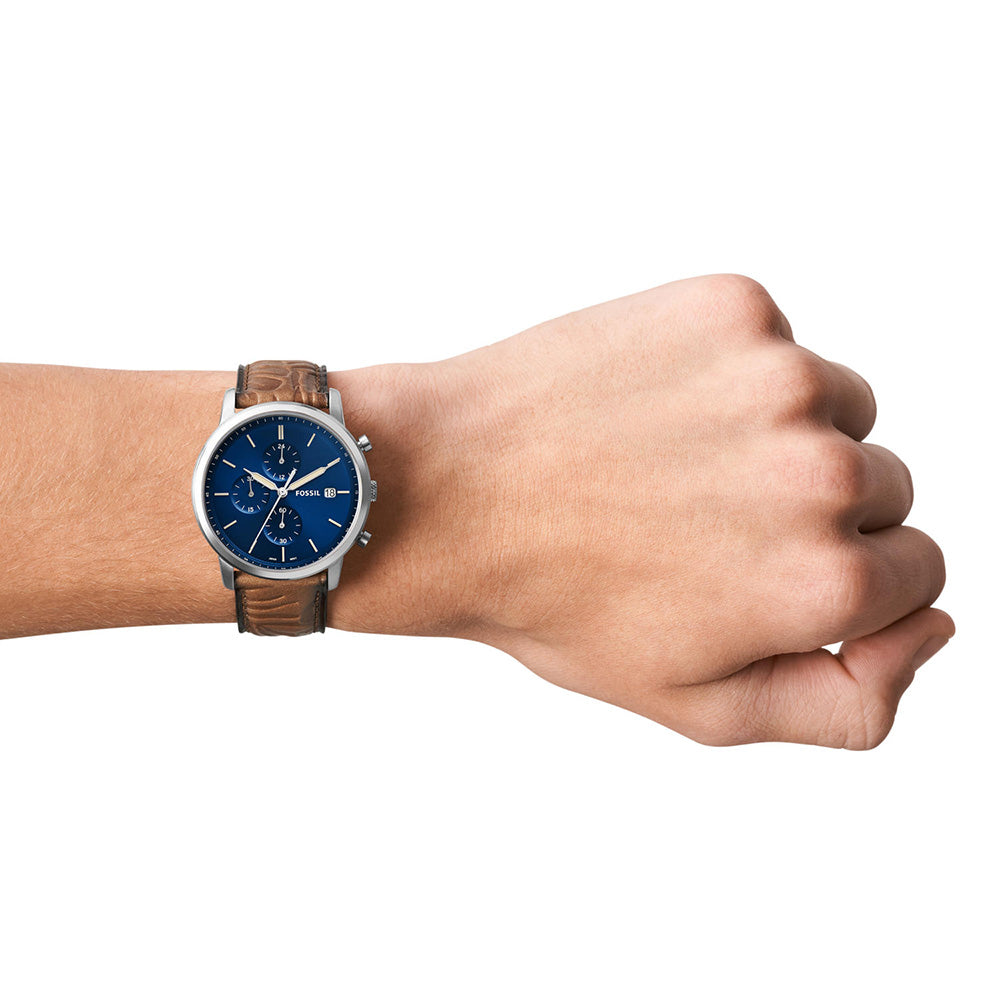 Fossil Minimalist FS5928 Men's Stainless Steel Watch - Slim, Elegant Design for Business & Casual Wear