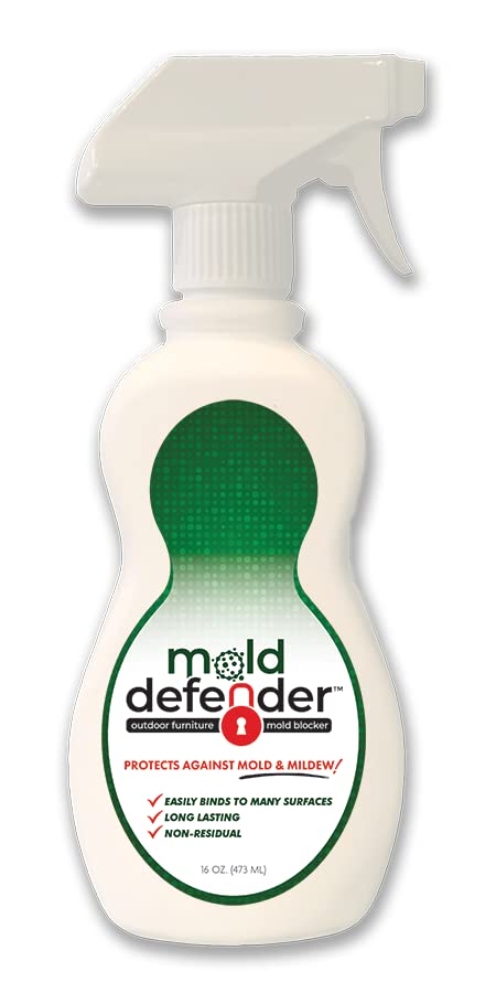 Mold Defender Outdoor Furniture Spray - Waterproof & UV Resistant Protection for Patio, Deck & Garden Furniture - Perfect for Rain, Sun & Extreme Weather