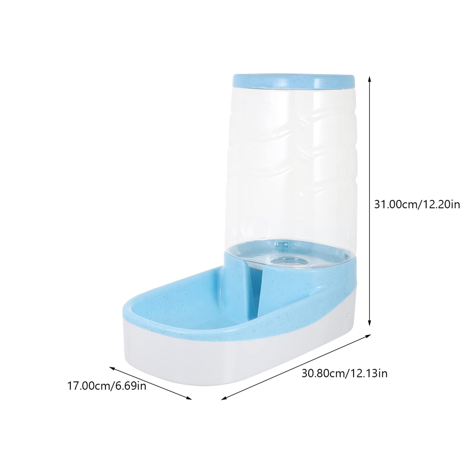 Automatic Pet Food and Water Dispenser - Smart Cat & Dog Feeder with Drinking Fountain, Perfect for Small Pets - Ideal for Home, Office, or Travel Use