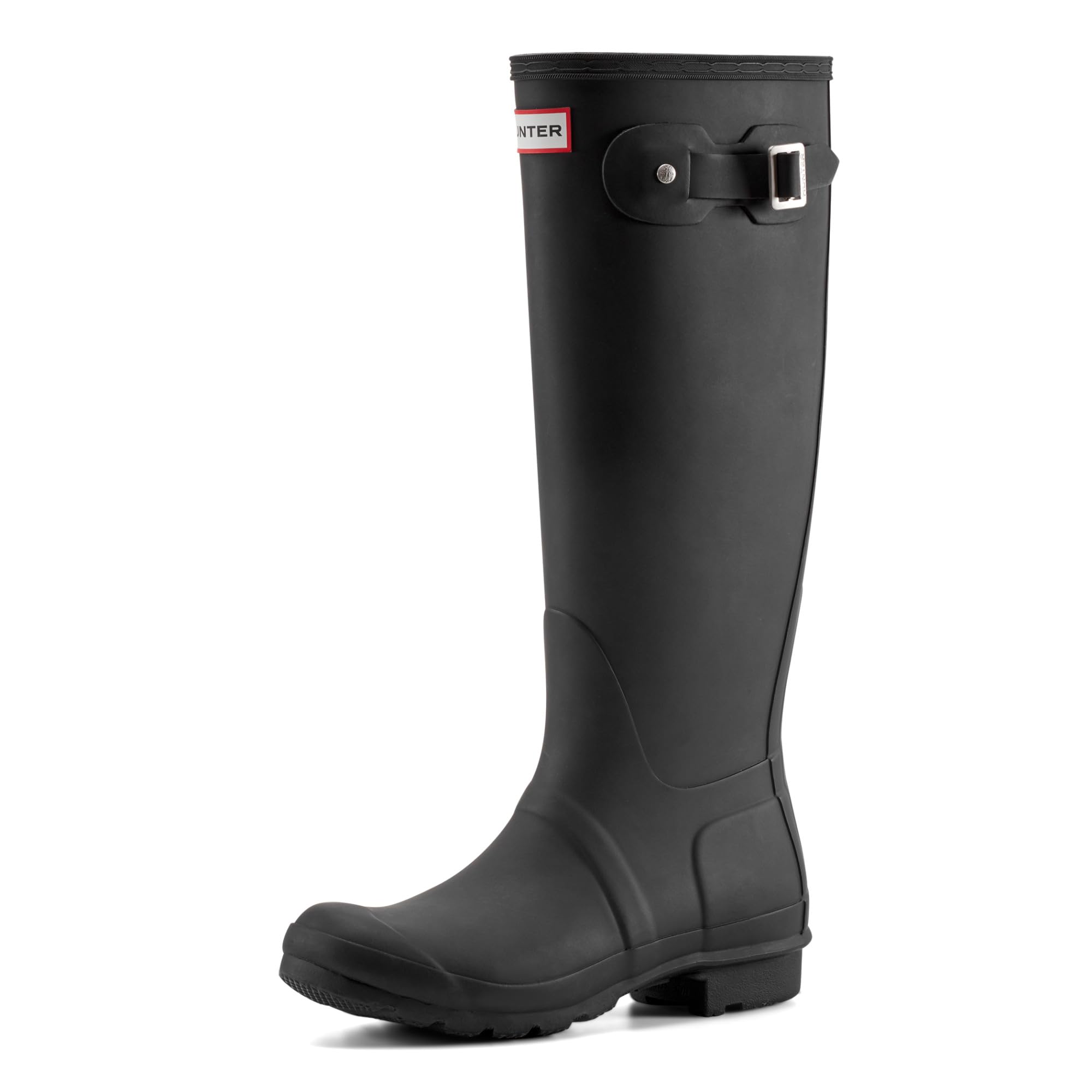 Hunter Women's Original Tall Rain Boots - Waterproof Rubber Rain Boots for Women, Comfortable Garden Shoes for Outdoor Walking, Gardening, and Rainy Days