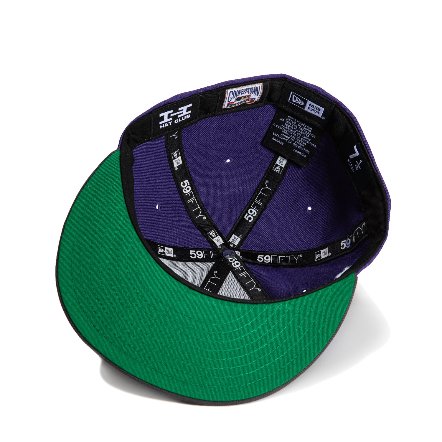 New Era 59Fifty Los Angeles Dodgers 60th Anniversary Stadium Patch Snapback Hat - Purple & Graphite Color - Perfect for Baseball Games, Fan Collections, and Streetwear Fashion