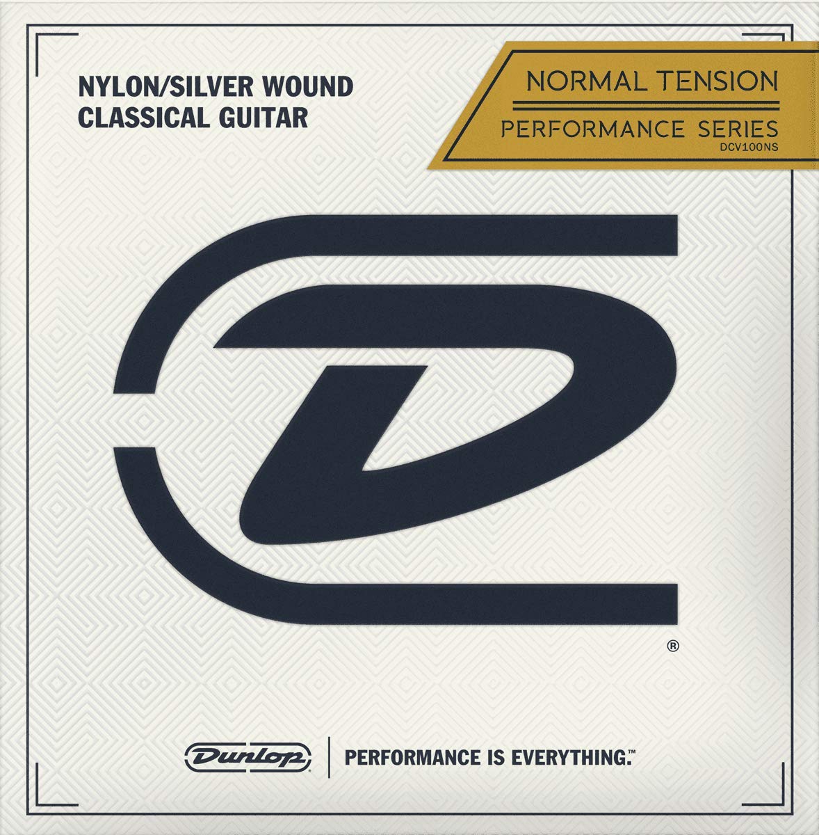Jim Dunlop DCV100NS Performance Nylon Classical Guitar Strings - High-Quality Nylon Strings for Classical & Flamenco Guitars - Perfect for Beginners & Professional Musicians