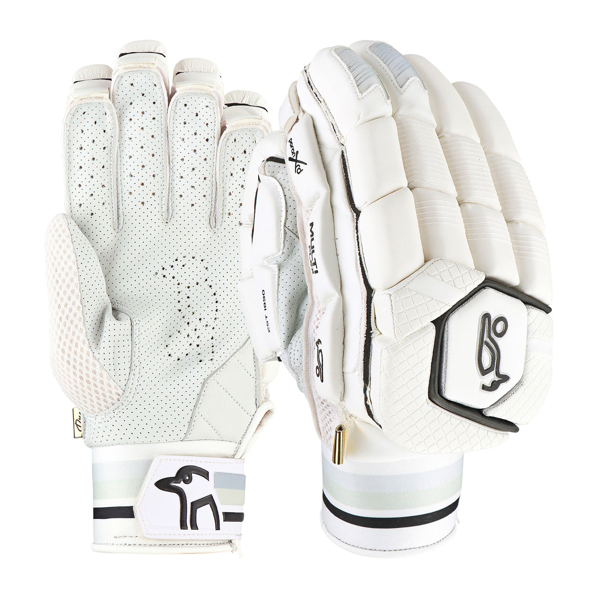 Kookaburra Ghost Pro Cricket Batting Gloves 2025 - Premium Leather Protection for Batsmen - Perfect for Practice & Competitive Matches